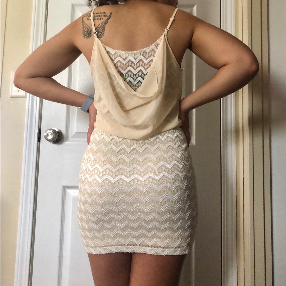 Two-Layer Mini Dress